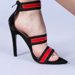 Дамски сандали Jamila червени