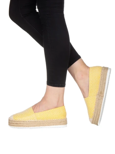 Дамски еспадрили Ozana жълти