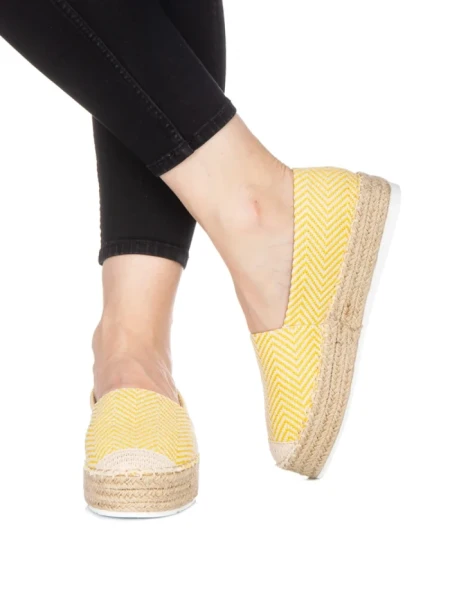 Дамски еспадрили Ozana жълти