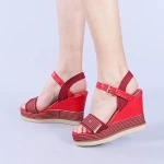 Дамски сандали Kalinda червени