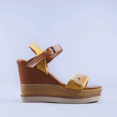 Дамски сандали Kalinda жълти