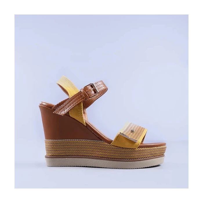 Дамски сандали Kalinda жълти