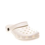 Дамски пантофи Demos в бяло