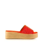 Дамски чехли Minodora оранжеви