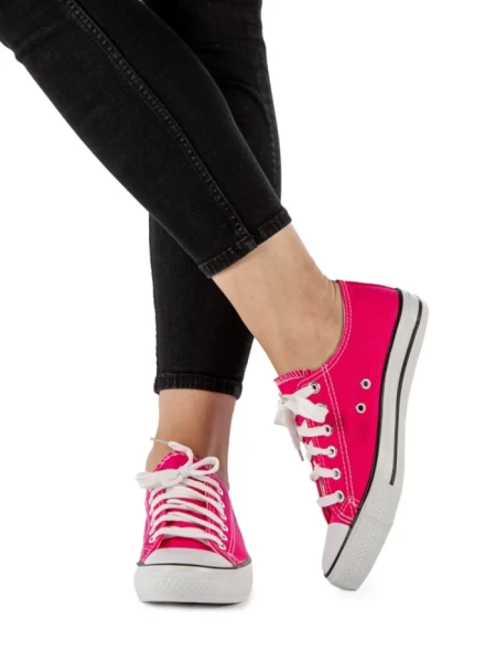 дамски кецове Yolanda цикламени