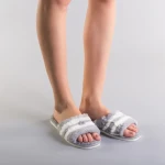 Дамски чехли  Miva сиви