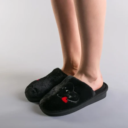 Дамски чехли  Cony черни