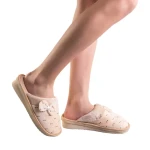 Дамски чехли  Ninis бежови