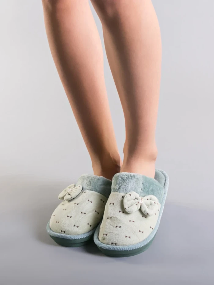 Дамски чехли  Ninis зелени