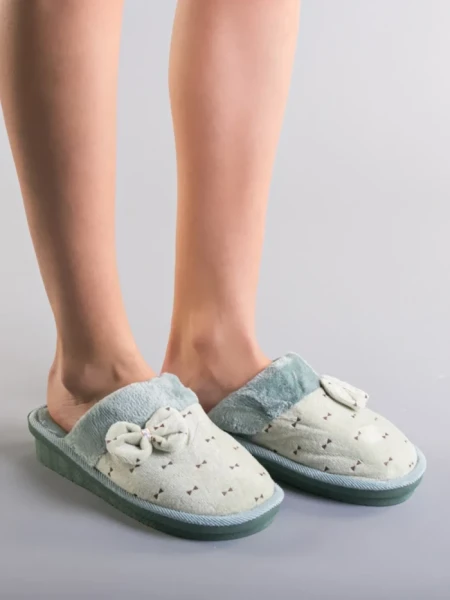 Дамски чехли  Ninis зелени