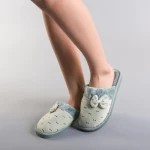 Дамски чехли  Gisa зелени