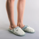 Дамски чехли  Gisa зелени