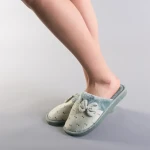 Дамски чехли  Gisa зелени