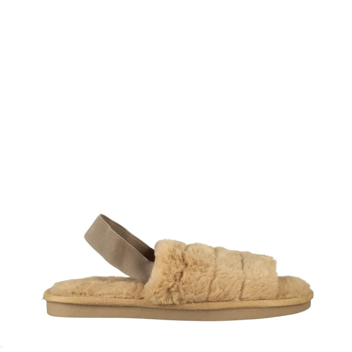 Дамски чехли  Saira каки