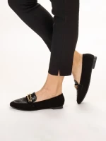 Дамски мокасини  Evette черни