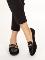 Дамски мокасини  Evette черни