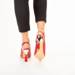 Дамски сандали  Sahar червени