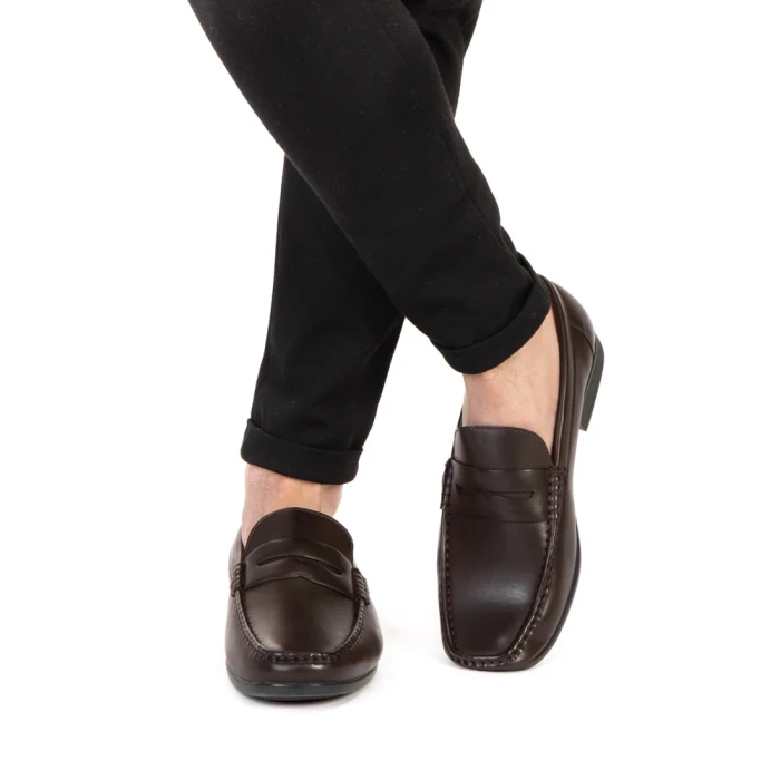 Мъжки обувки Eben кафяви