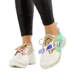 Дамски спортни обувки  Esha бели