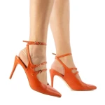 Дамски сандали  Esma оранжеви