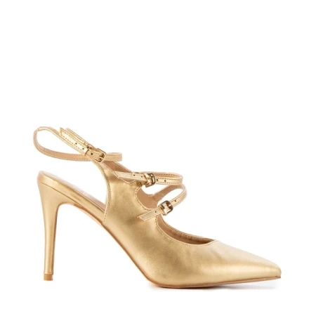 Дамски сандали  Esma златисти