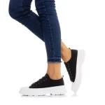 Дамски кецове Rava черни