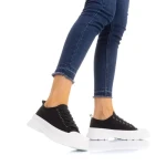 Дамски кецове Rava черни