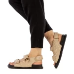 Дамски сандали  Minda бежови