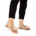 Дамски чехли  Hazany бежови