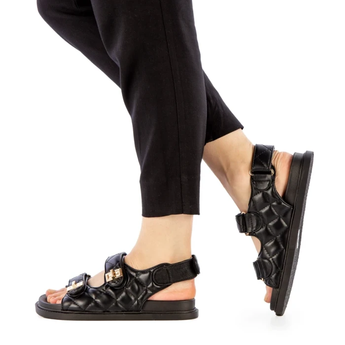 Дамски сандали  Minda черни