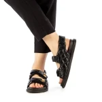 Дамски сандали  Minda черни