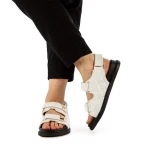 Дамски сандали  Minda бели