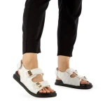 Дамски сандали  Minda бели