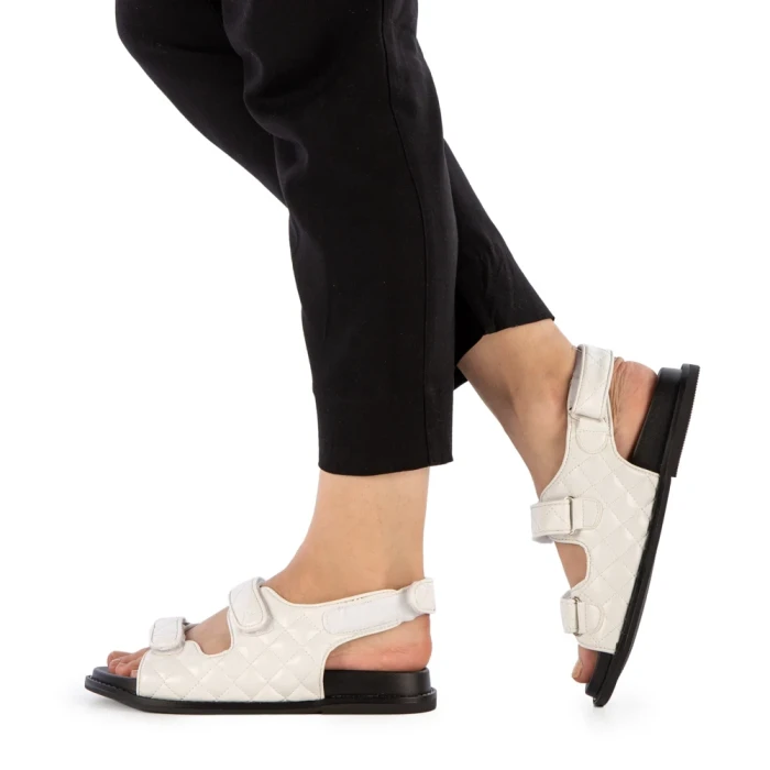 Дамски сандали  Alfa бели