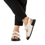 Дамски сандали  Alfa бели