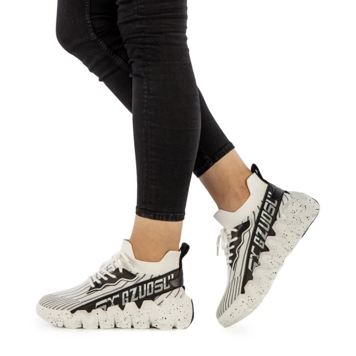 Дамски спортни обувки  Britany бели