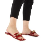 Дамски чехли  Samyna червени