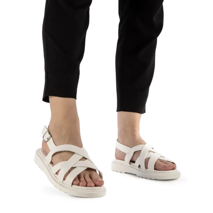 Дамски сандали  Osha бели