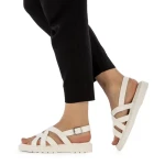 Дамски сандали  Osha бели