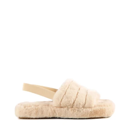 Дамски чехли  Khali бежови