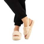 Дамски чехли  Khali бежови