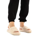 Дамски чехли  Khali бежови