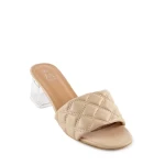 Дамски чехли  Daveli бежови