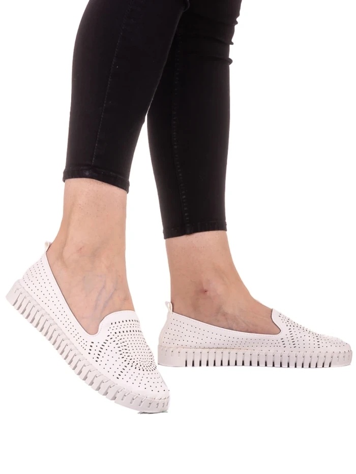 Дамски еспадрили Romy бели