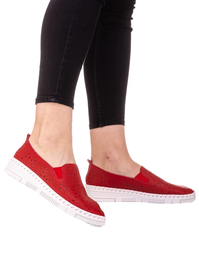 Дамски еспадрили Keona червени