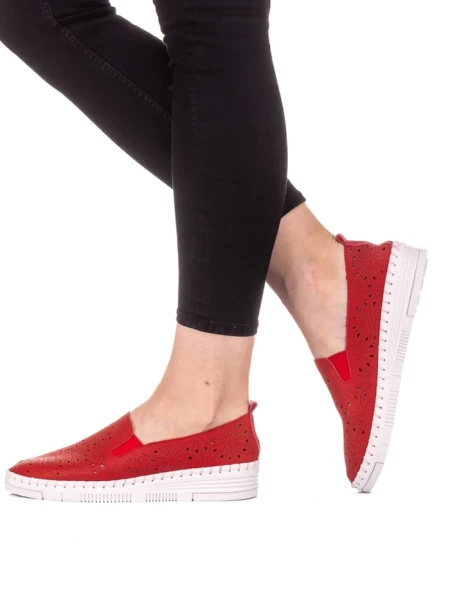 Дамски еспадрили Keona червени