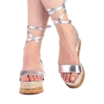 Дамски сандали  Sedia сребристи