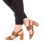 Дамски сандали  Stelya камел