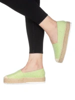 Дамски еспадрили  Mivali зелени