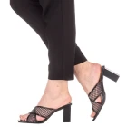 Дамски чехли  Evirela черни